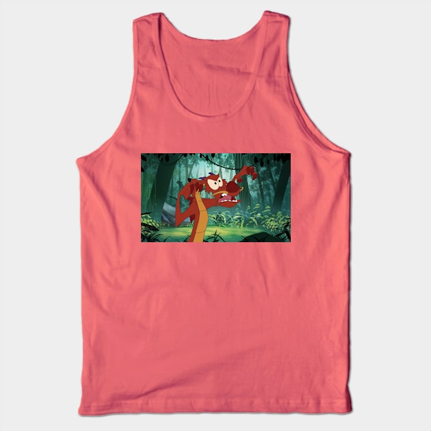 Mighty Mushu Tank Top by Whovian03